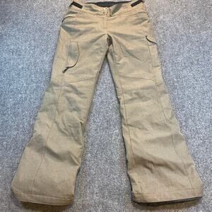 Lole Women's Size Small 32 Tan Ski Snowboard Pants Winter Outdoor Gorpcore